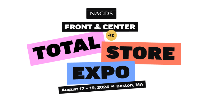 Example NACDS TSE event graphic displaying the logo, event date and event location